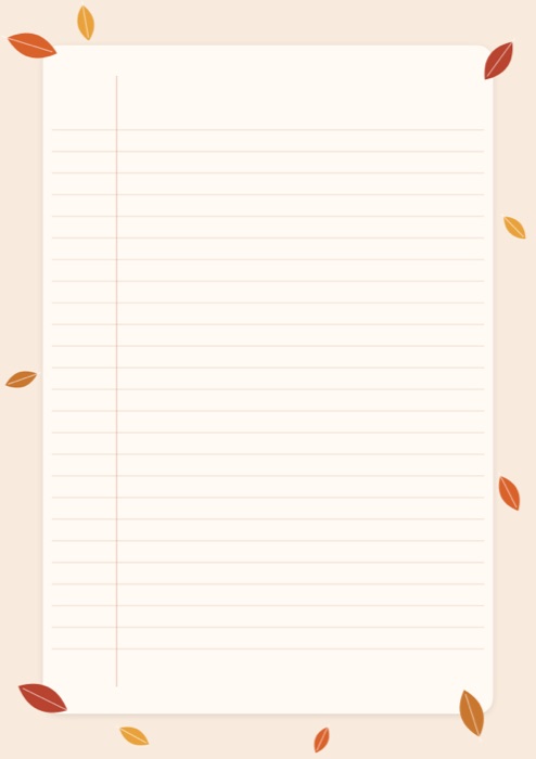 Autumn Leaves theme page