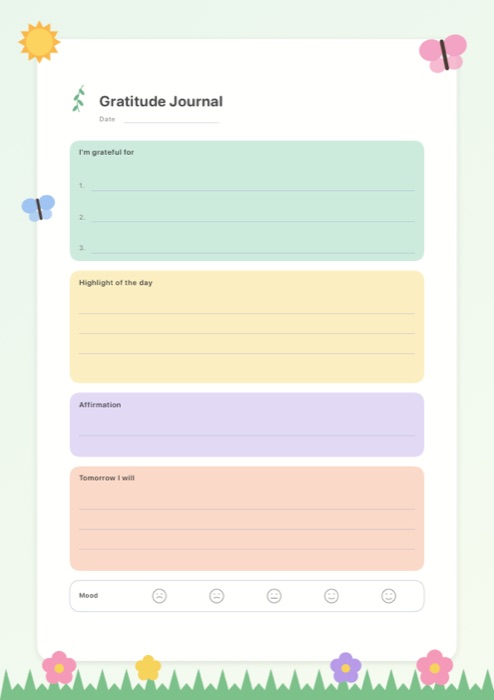 Spring Meadow theme page