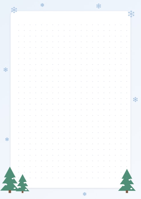 Winter Snow theme page